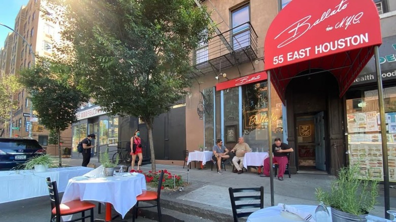 Exterior of Emilia's Ballato