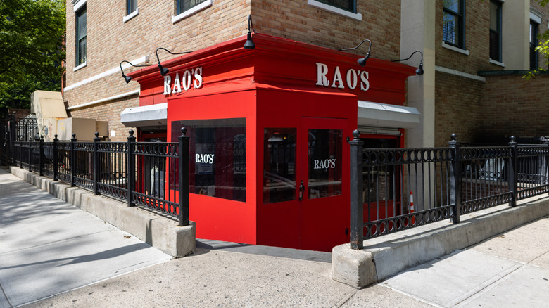 Rao's restaurant exterior