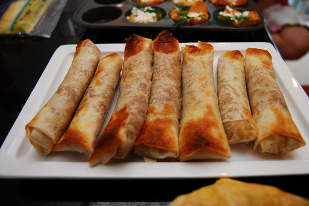 Apple Turnover Egg Rolls