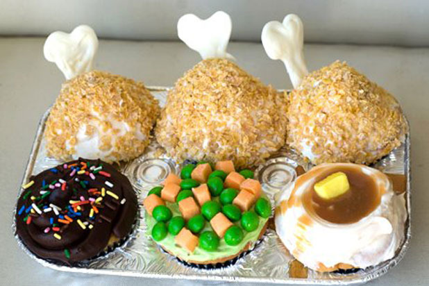 TV Dinner Cupcakes