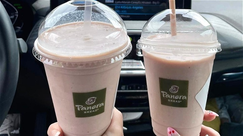 Panera's Strawberry Banana Smoothie