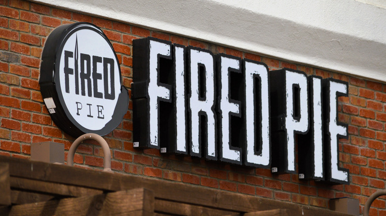 Fired Pie sign