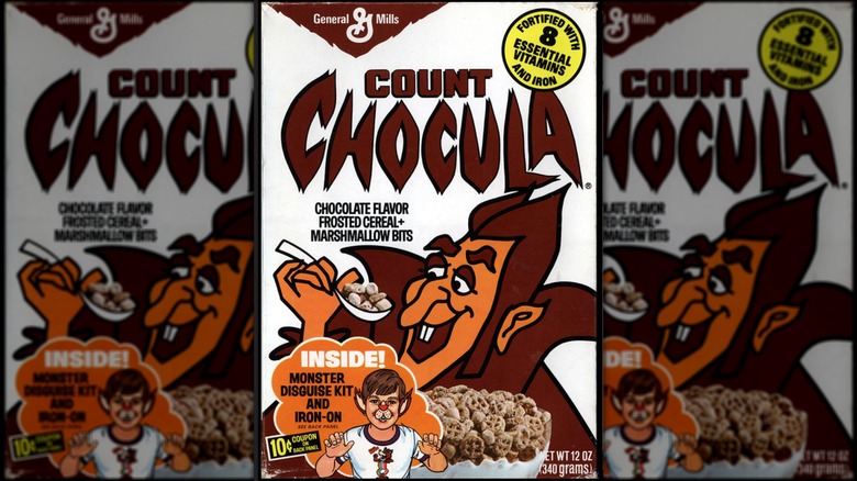 70s count chocula cereal box