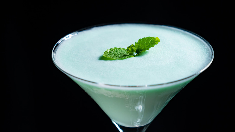 Grasshopper cocktail