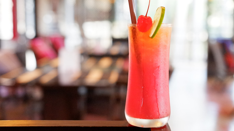 Shirley Temple mocktail