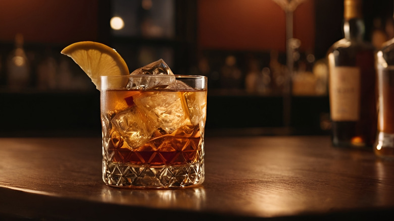 an old fashioned cocktail