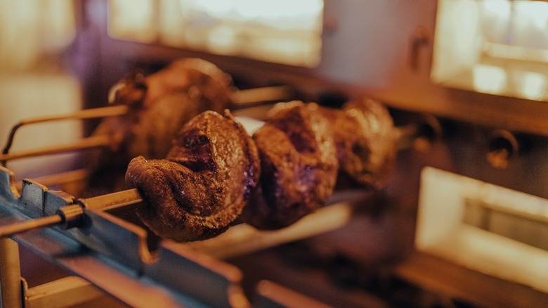 Fogo de Chão picanha on grill