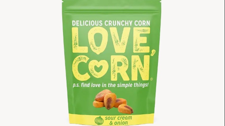 Bag of Love Corn Sour Cream & Onion Corn Snacks