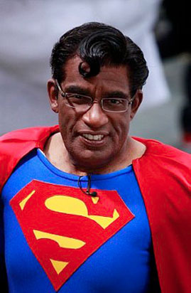4. Al Roker's Superman Costume
