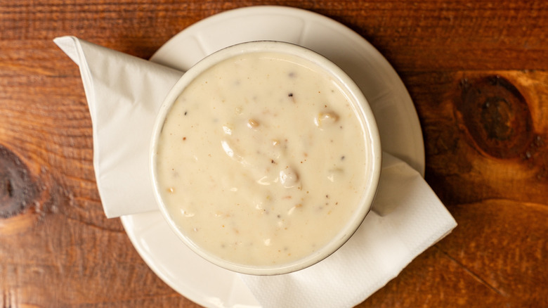 Clam chowder