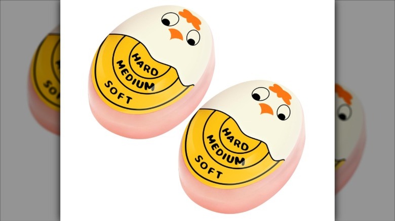 Two FOREV Egg Timers on a white background