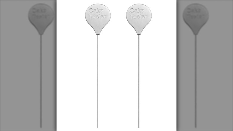 Set of two Rondauno Cake Testers on a white background