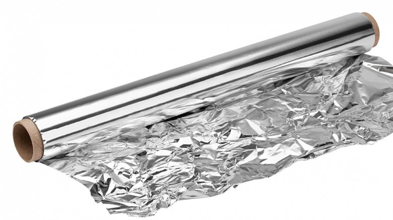 Roll of aluminum foil