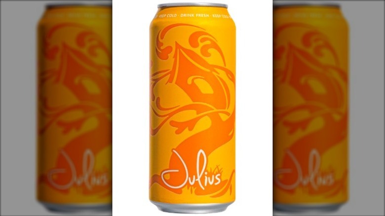 A can of Tree House Brewing Company's Julius