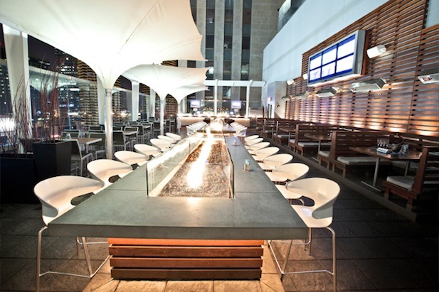 Roof on The Wit Hotel, Chicago, Ill.