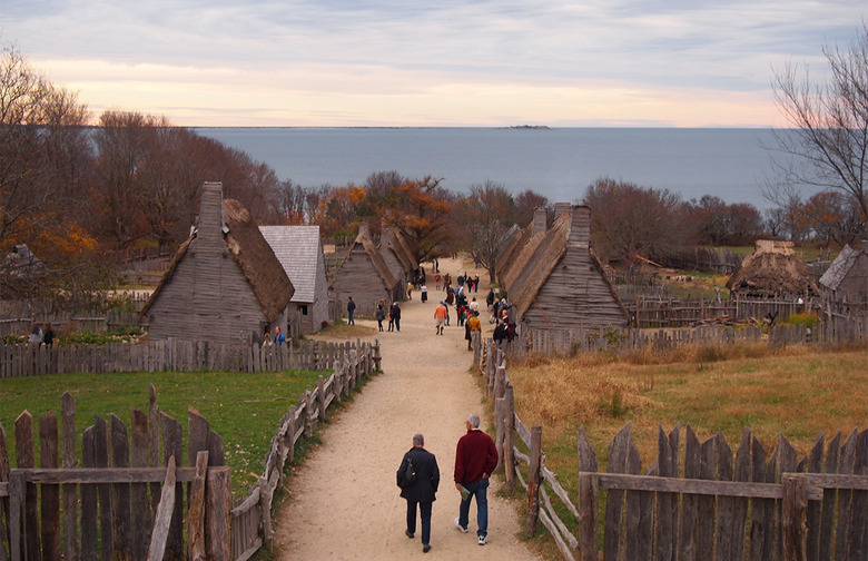 Dinner at Plimoth Plantation
