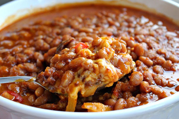 Bacon Cheddar Baked Beans Recipe