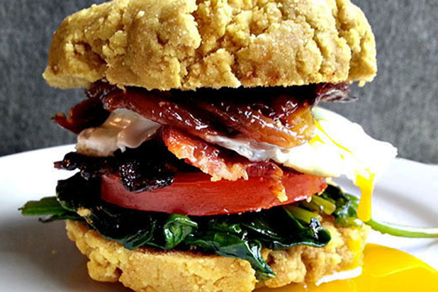 Paleo Breakfast Biscuit Sandwich Recipe