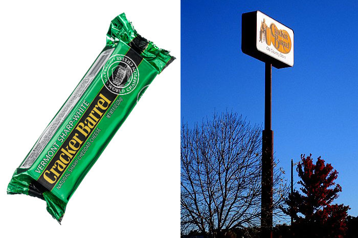 It's Been In an Ongoing Feud with Kraft Foods Over the Cracker Barrel Name