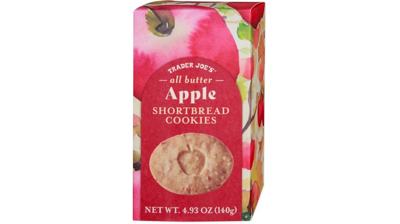 Box of All Butter Apple Shortbread Cookies