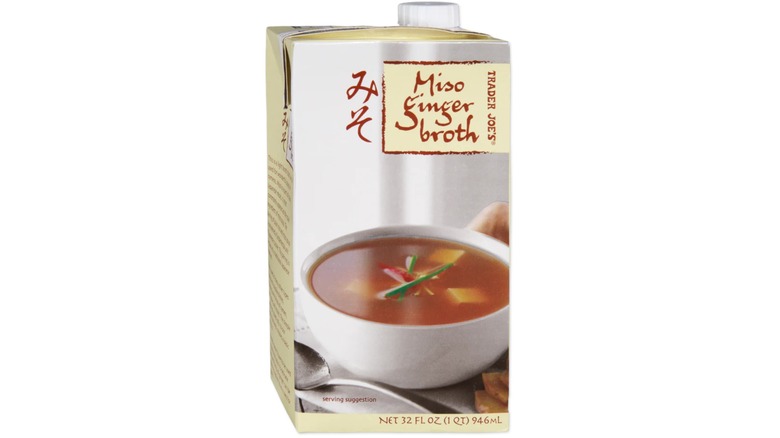 box of Miso Ginger Broth