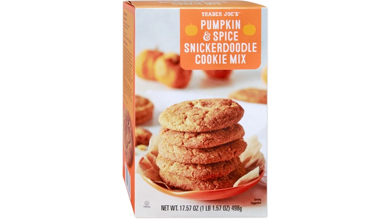 Box of Pumpkin & Spice Snickerdoodle Cookie Mix