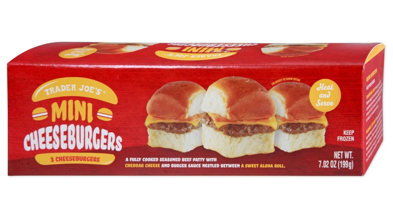 Trader Joe's Mini Cheeseburgers
