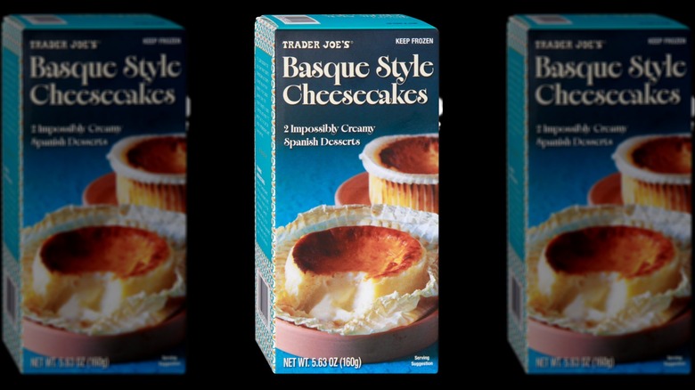 Box of Basque cheesecakes