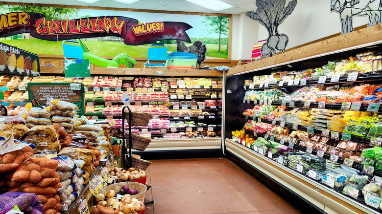 Interior of Trader Joe's grocery store