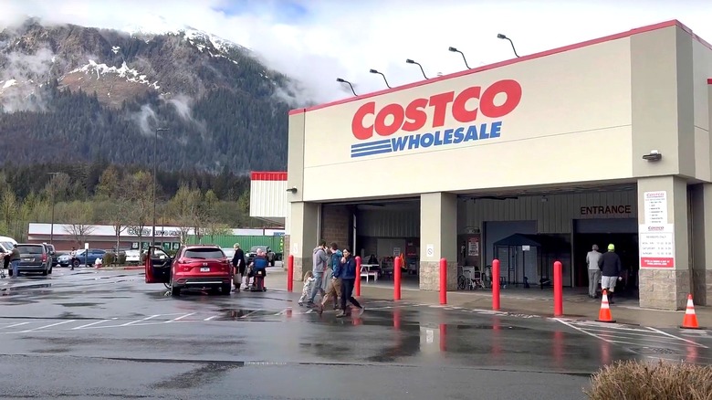 An exterior view of the Costco in Juneau