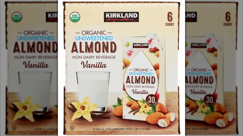 Kirkland Signature Organic Vanilla Almond Beverage