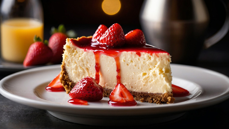 Strawberry cheesecake