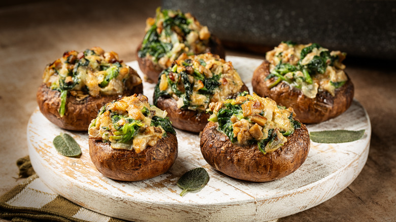 Stuffed mushrooms