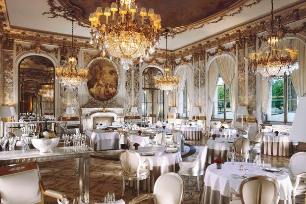 22. Restaurant Le Meurice at Le Meurice Hotel (Paris)