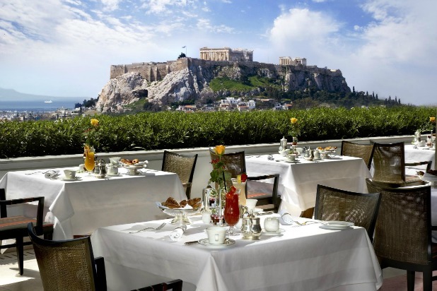 GB Roof Garden Restaurant & Bar at Hotel Grande Bretagne (Athens)