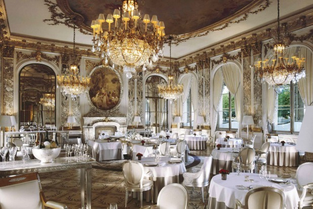 Restaurant Le Meurice at Le Meurice Hotel (Paris)