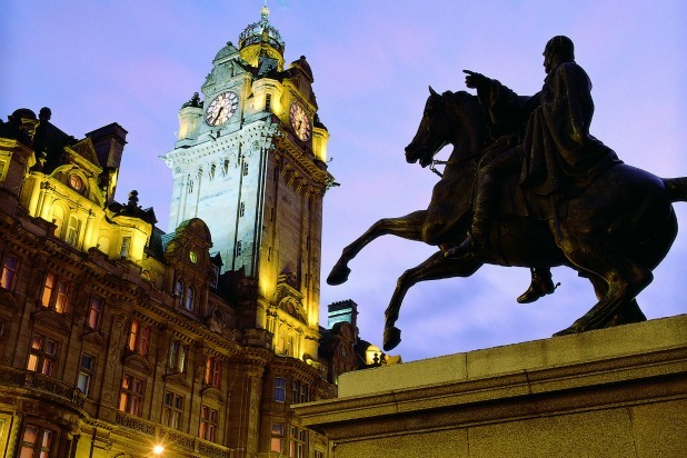 number one at The Balmoral Hotel (Edinburgh, Scotland)