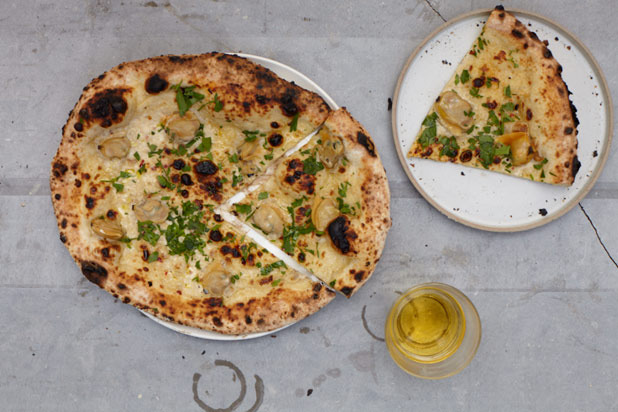 #47 Franny's, Brooklyn, N.Y. (Clam Pizza)