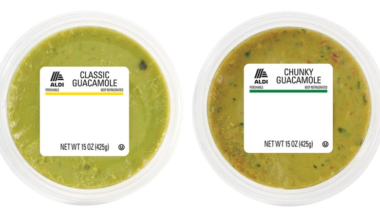 Classic and chunky guacamole
