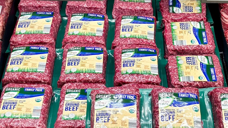 Organic ground beef
