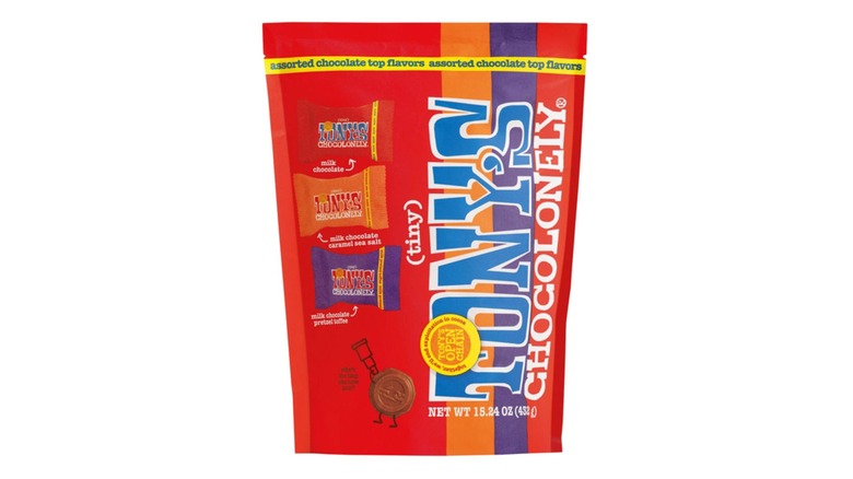 Bag of Tony's Chocolonely Tiny Tony's Variety Pack