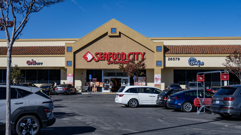 Exterior of a Seafood City Supermarket