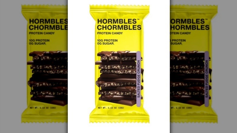 Hormbles Chormbles salted fudge crunch on white background