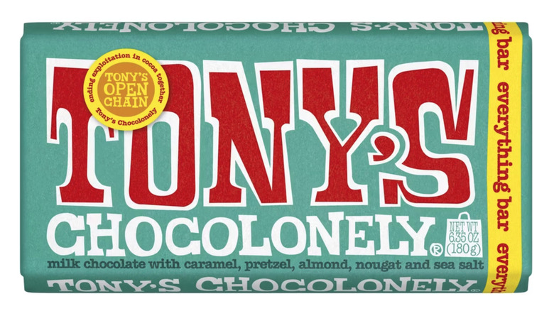 Tony's everything bar on white background