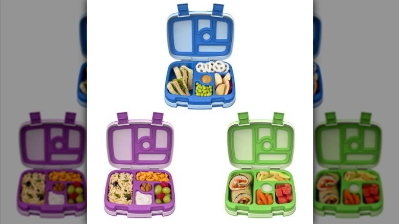 Kids Bentgo lunch boxes on white background
