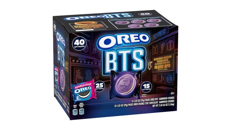 Box of Oreo BTS Limited Edition Variety Pack