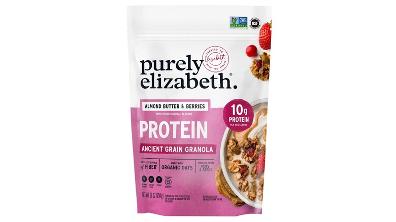 Bag of Purely Elizabeth Organic Protein Almond Butter & Berries Granola