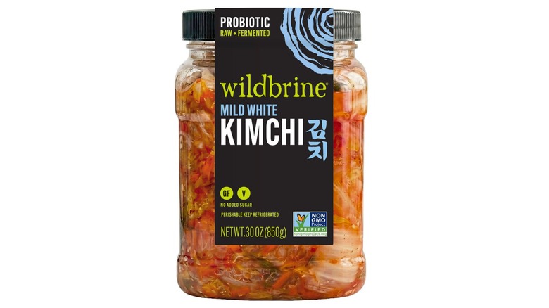 Package of wildbrine Probiotic Mild White Kimchi