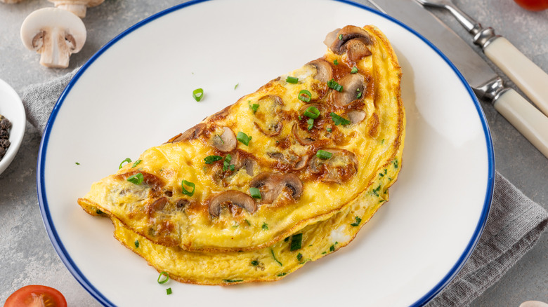 Veggie omelet