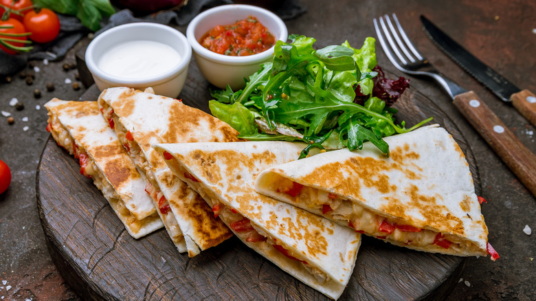 Chicken quesadilla